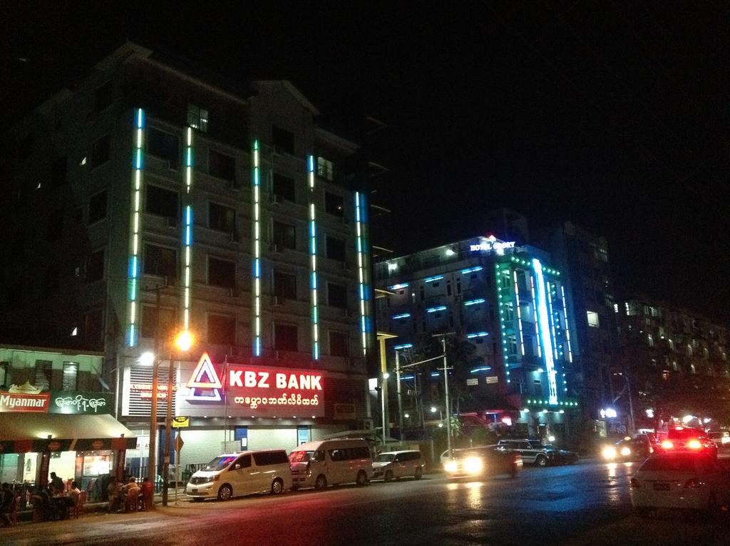 Hotel Glory Yangon Exterior foto